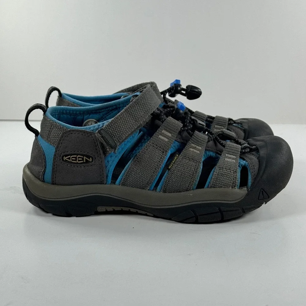 Keen Newport H2 Kids Grey Blue‎ Outdoor Water Sandals 1022839 Size 2 US